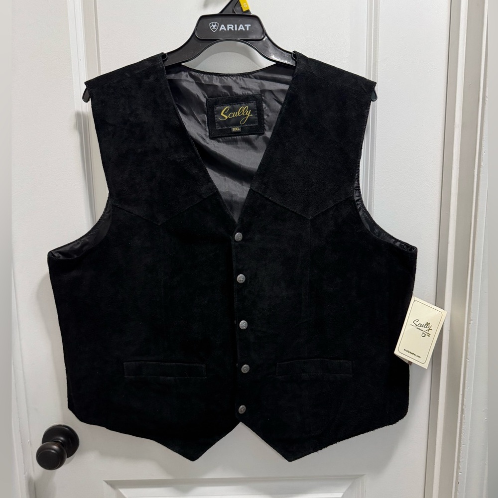 Scully Classic Black Vest